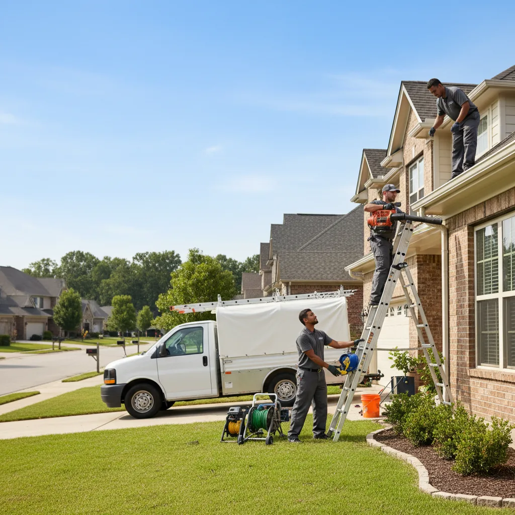 Home Gutter Service in Satin, TX near me